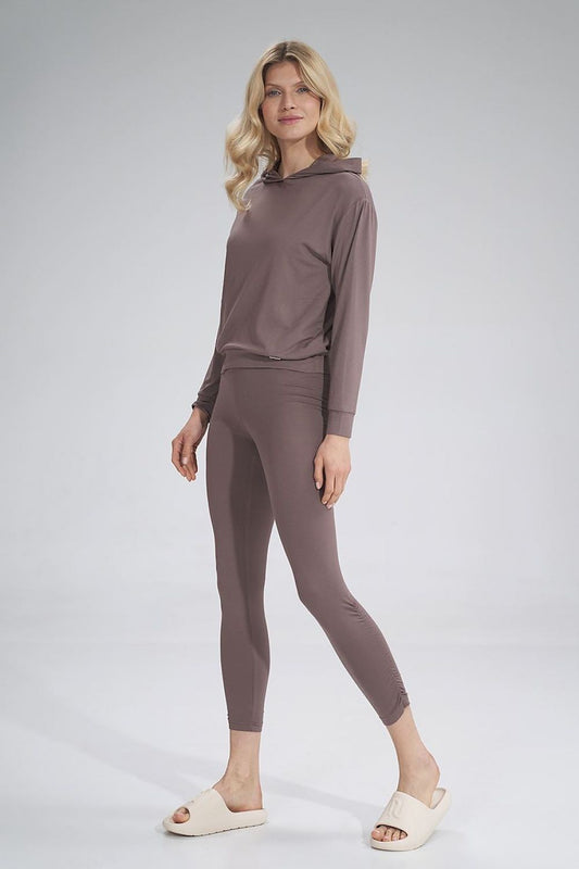   Bluza Damska Model M770 Brown - Figl 