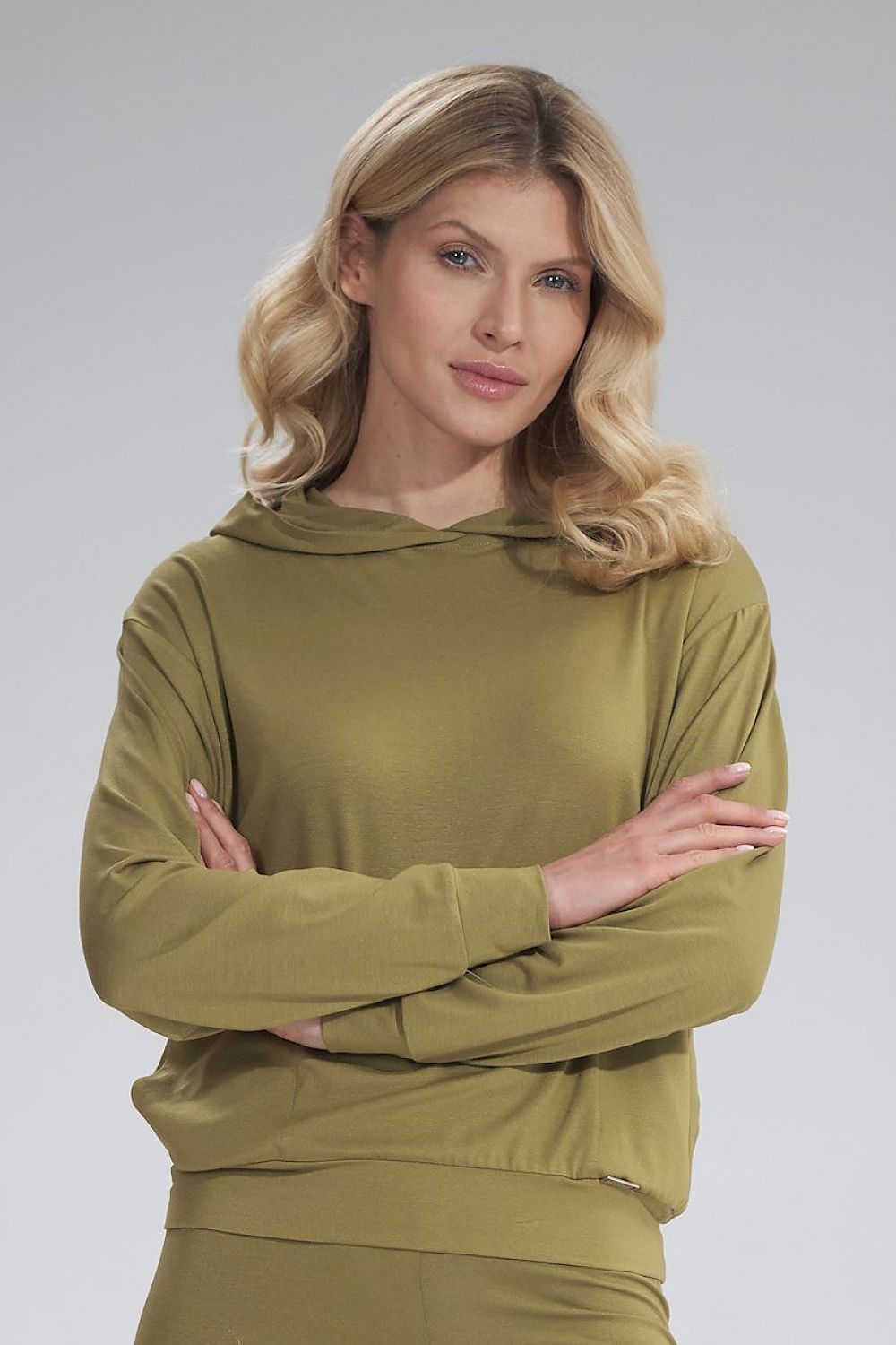   Bluza Damska Model M770 Light Oliwka - Figl 