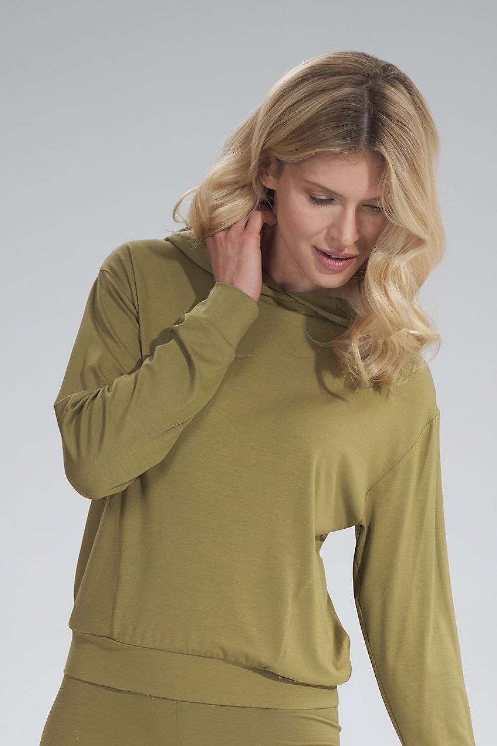   Bluza Damska Model M770 Light Oliwka - Figl 
