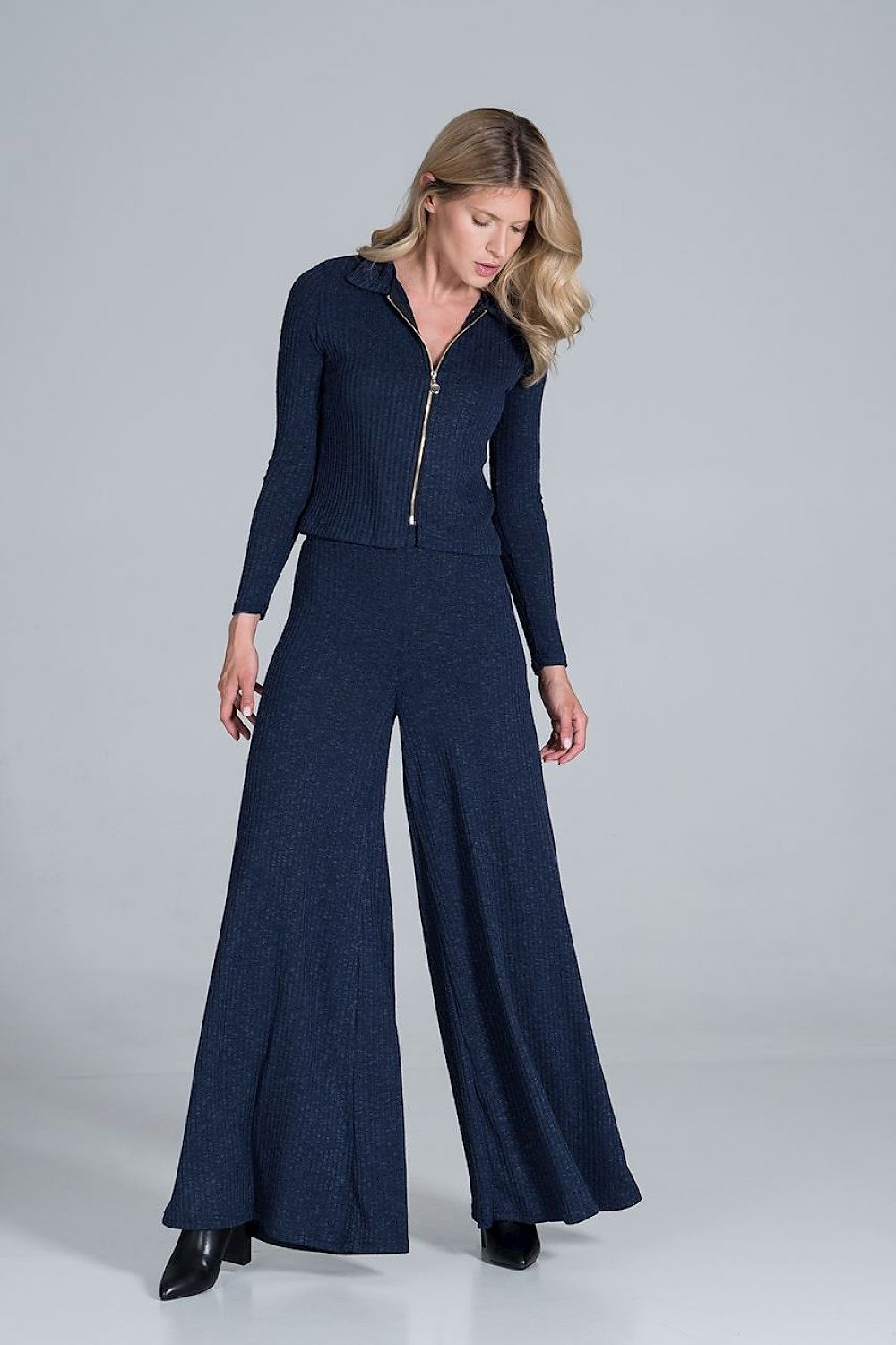   Bluzka Model M823 Navy - Figl 
