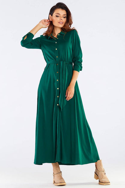  Sukienka Model A451 Green - awama 