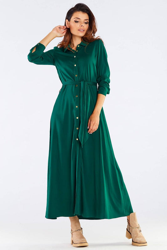  Sukienka Model A451 Green - awama 