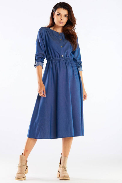  Sukienka Model A452 Blue - awama 