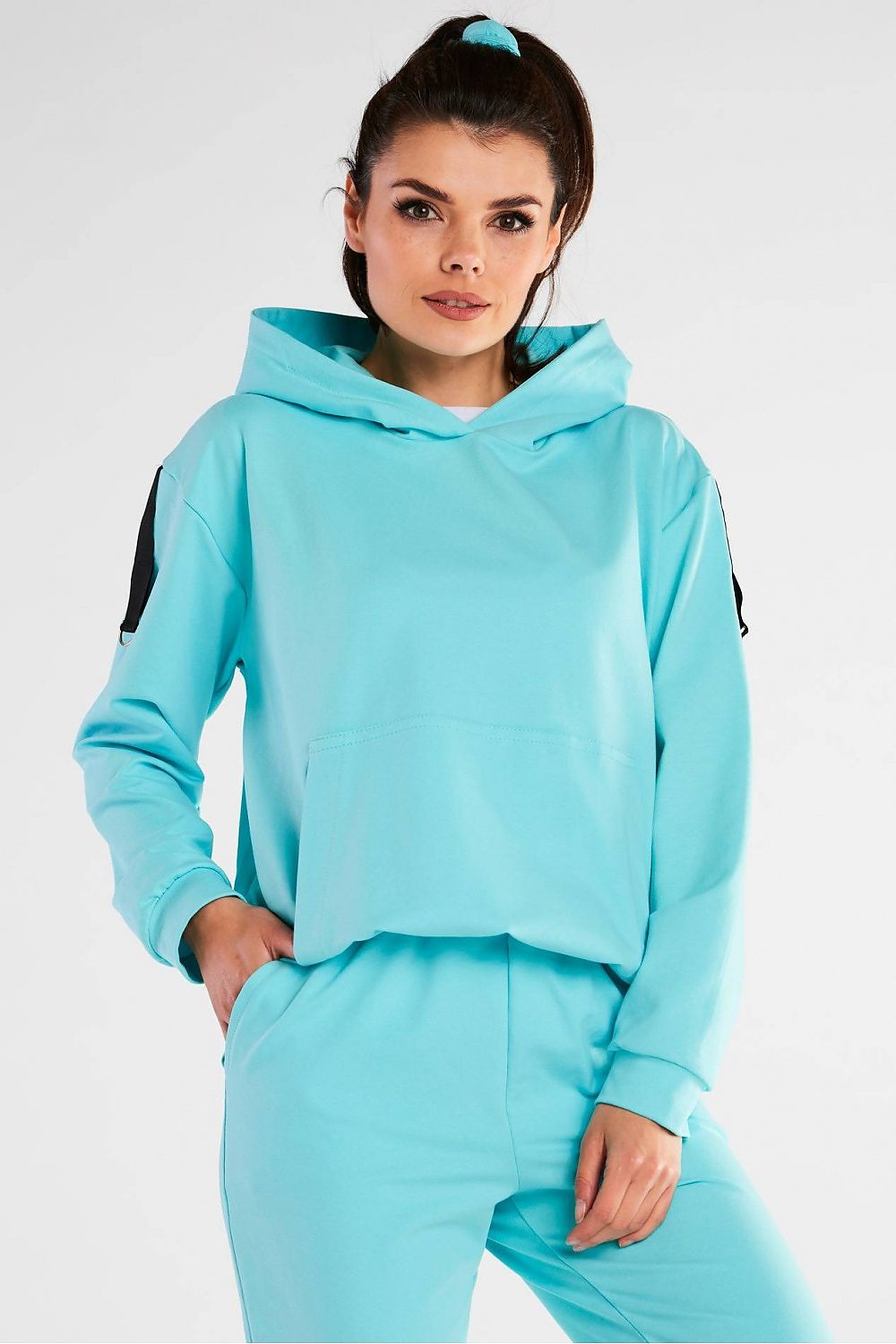   Bluza Damska Model M248 Blue - Infinite You 