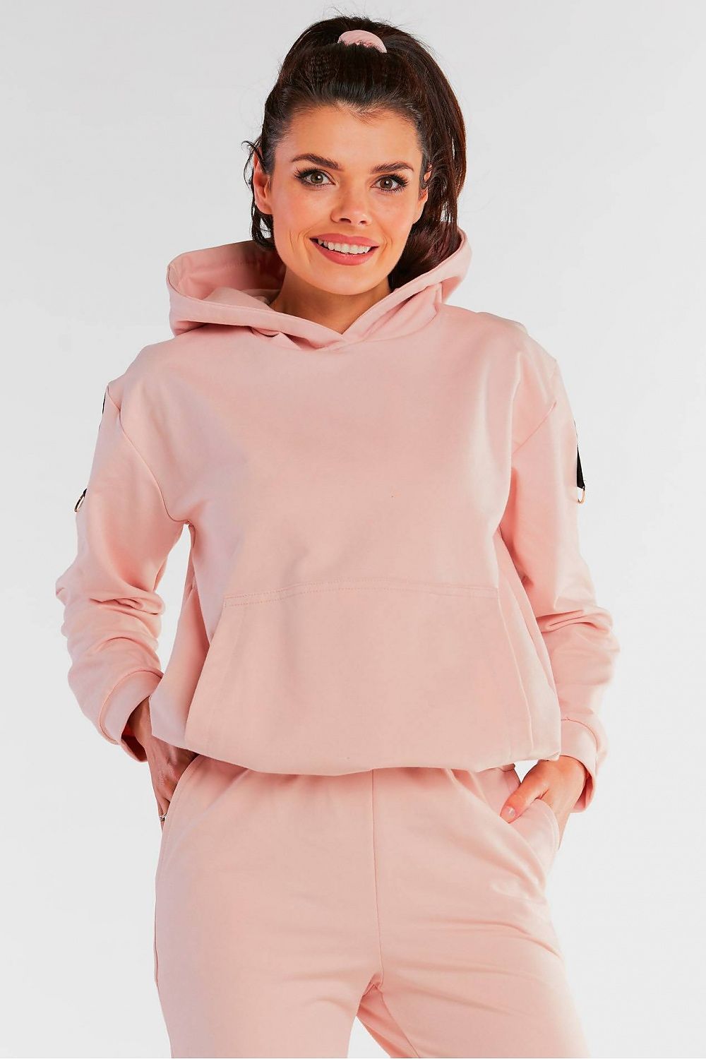   Bluza Damska Model M248 Powder Pink - Infinite You 