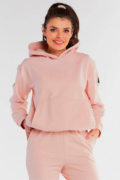   Bluza Damska Model M248 Powder Pink - Infinite You 