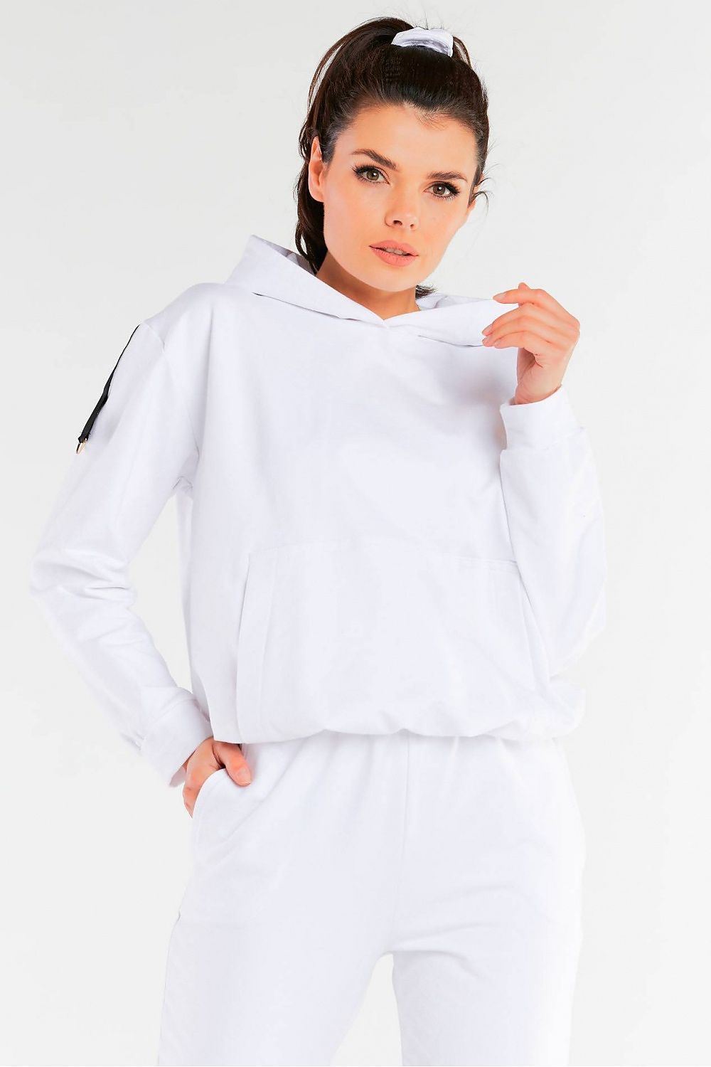   Bluza Damska Model M248 White - Infinite You 
