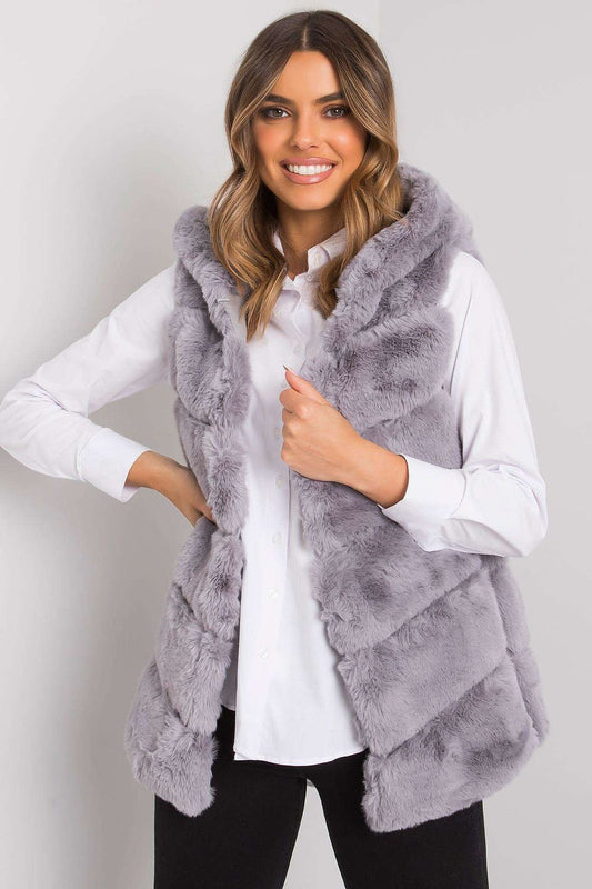   Kamizelka Model TW-KZ-2116.48P Grey - Och Bella 