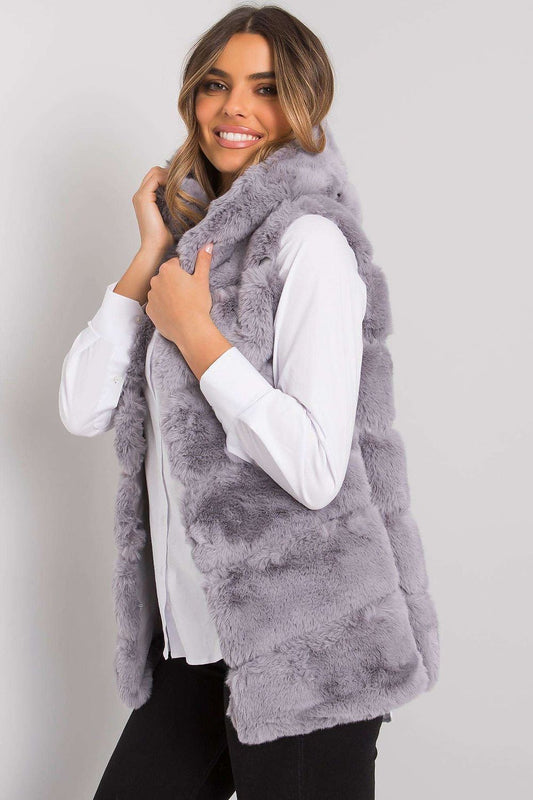   Kamizelka Model TW-KZ-2116.48P Grey - Och Bella 