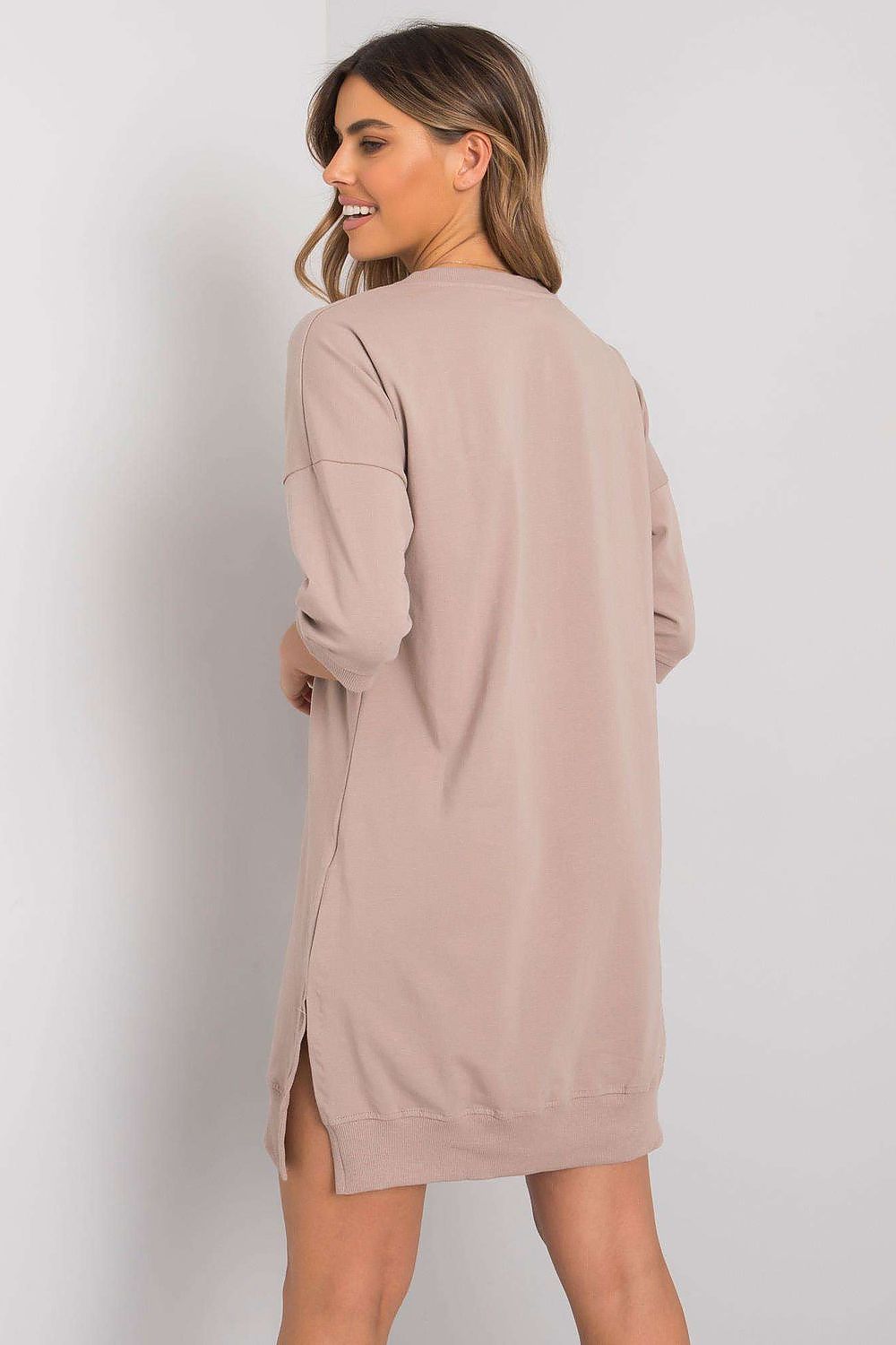 Sukienka Model RV-SK-6273.47P Beige - Relevance 