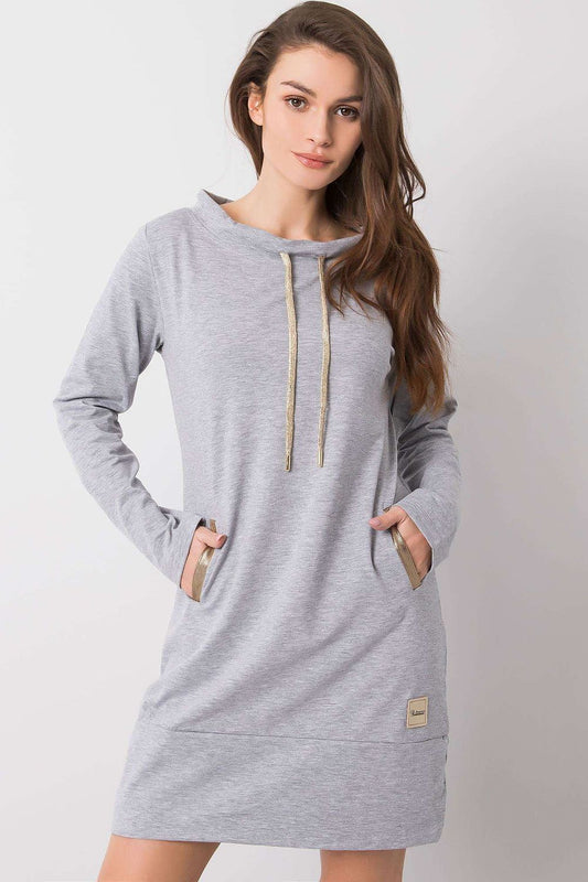  Sukienka Model RV-SK-6067.15X Grey - Relevance 