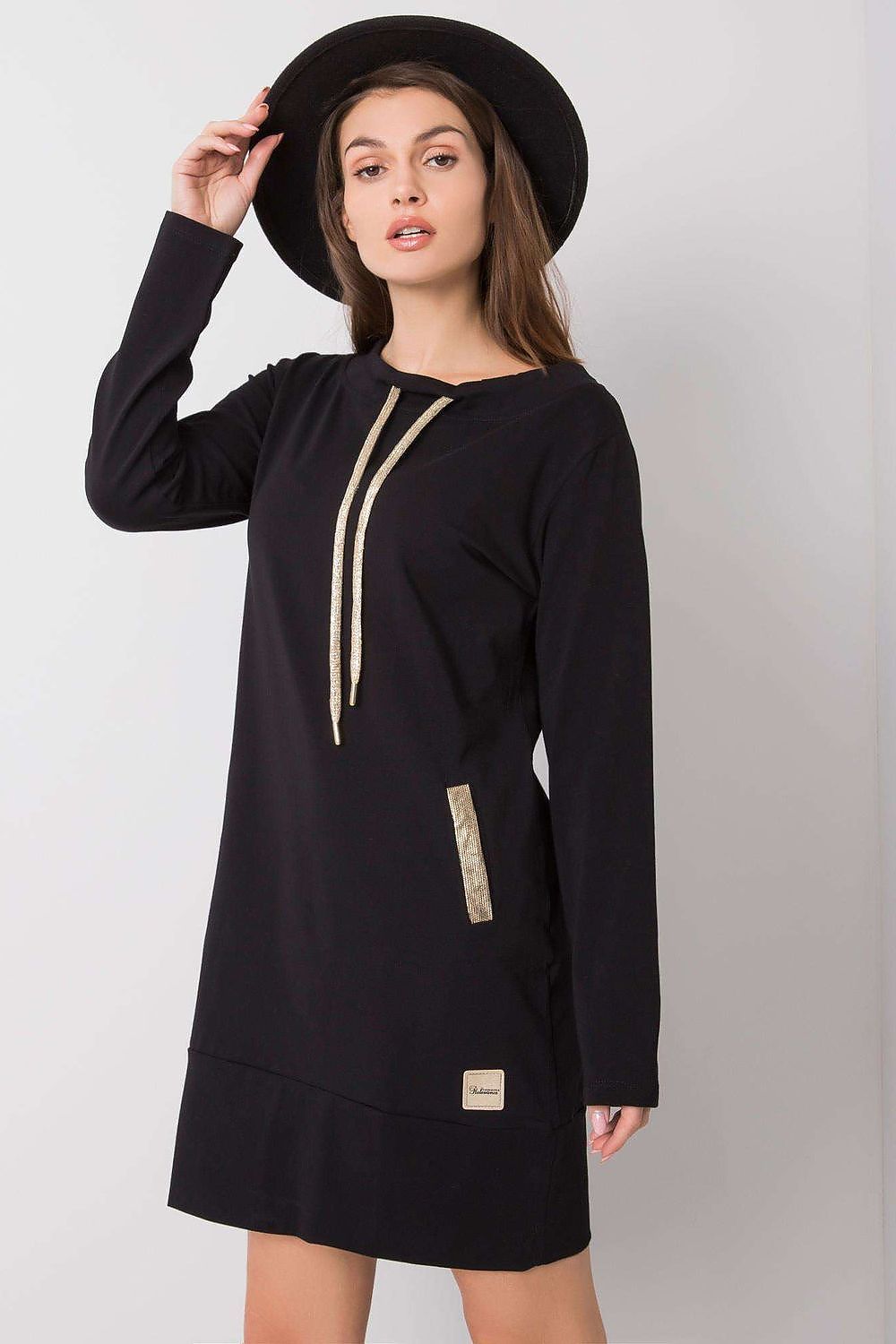  Sukienka Model RV-SK-6067.15X Black - Relevance 