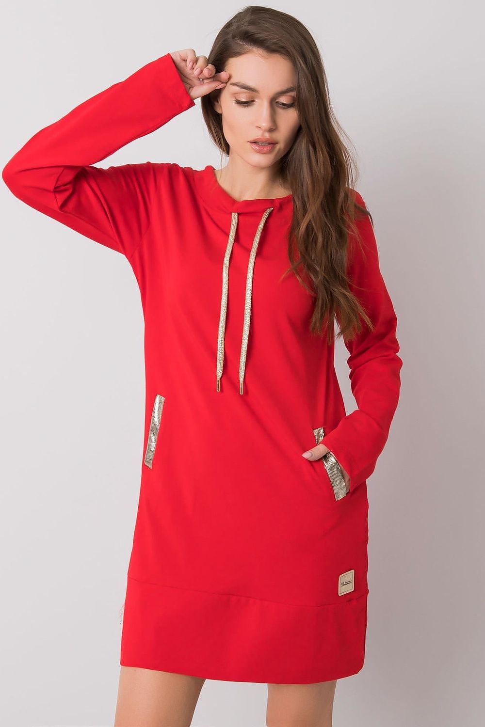  Sukienka Model RV-SK-6067.15X Red - Relevance 