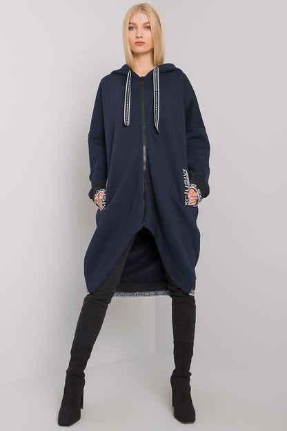  Bluza Damska Model RV-BL-6832.10 Navy - Relevance 