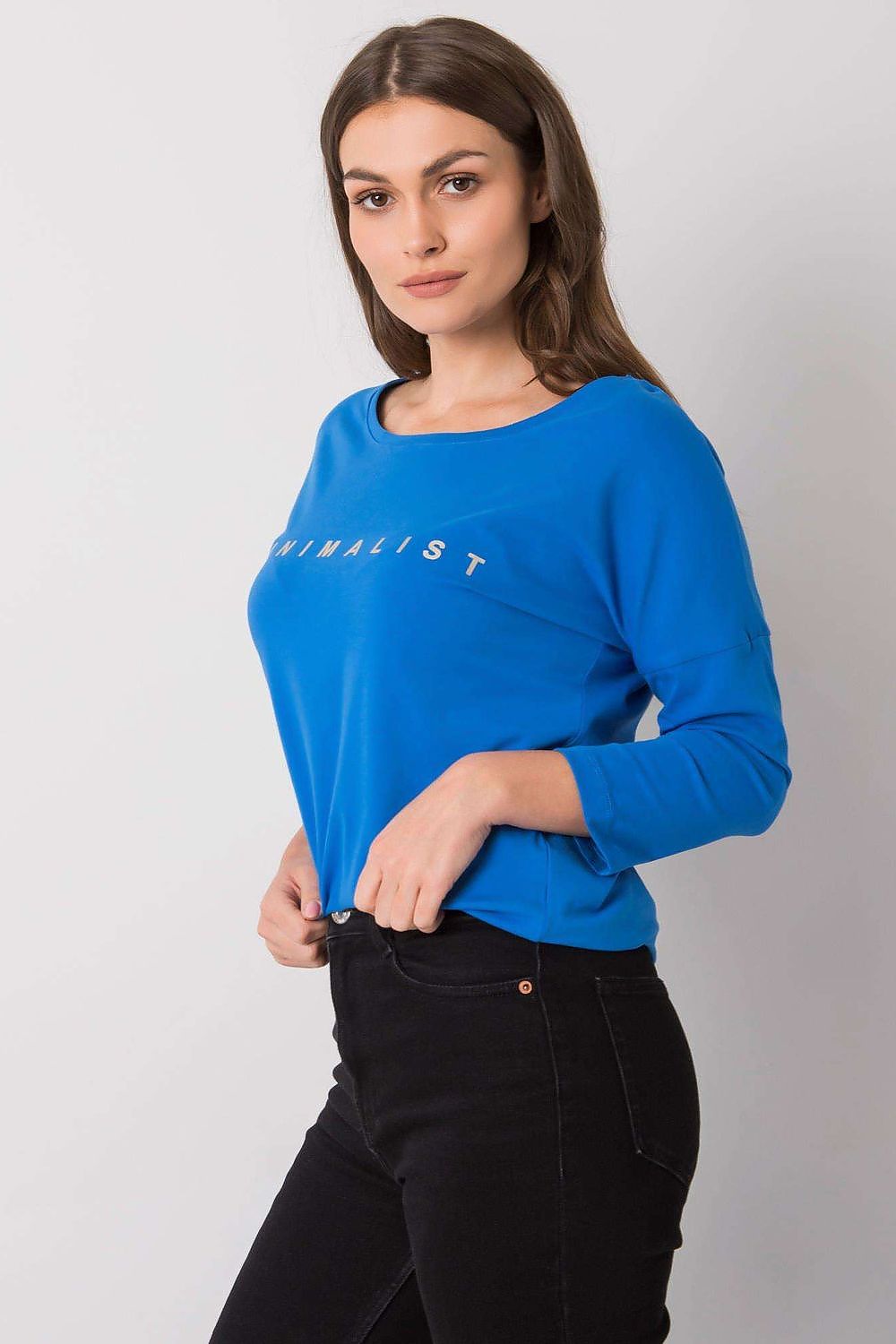   Bluzka Model RV-BZ-0126.01P Dark Blue - Relevance 