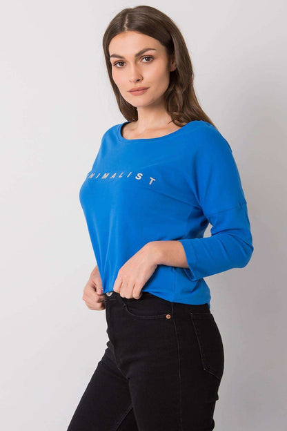   Bluzka Model RV-BZ-0126.01P Dark Blue - Relevance 