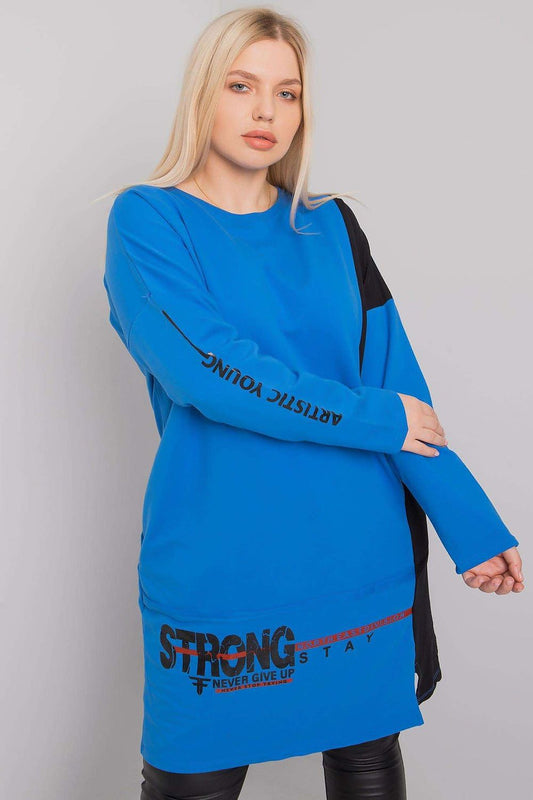  Sukienka Model RV-TU-7222.80P Dark Blue - Relevance 