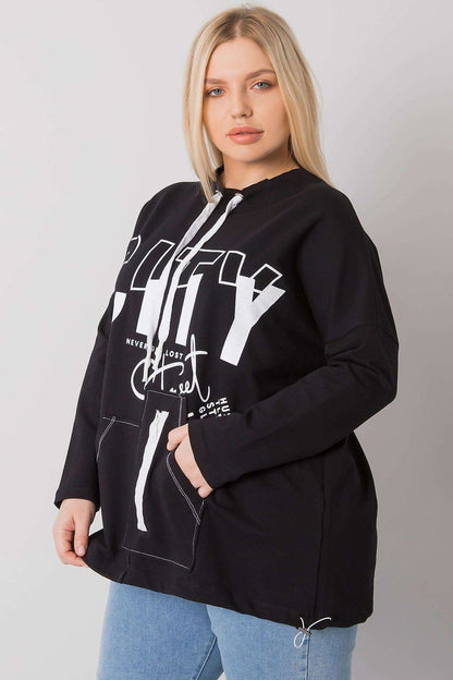   Bluza Damska Model RV-BL-7166.78P Black - Relevance 