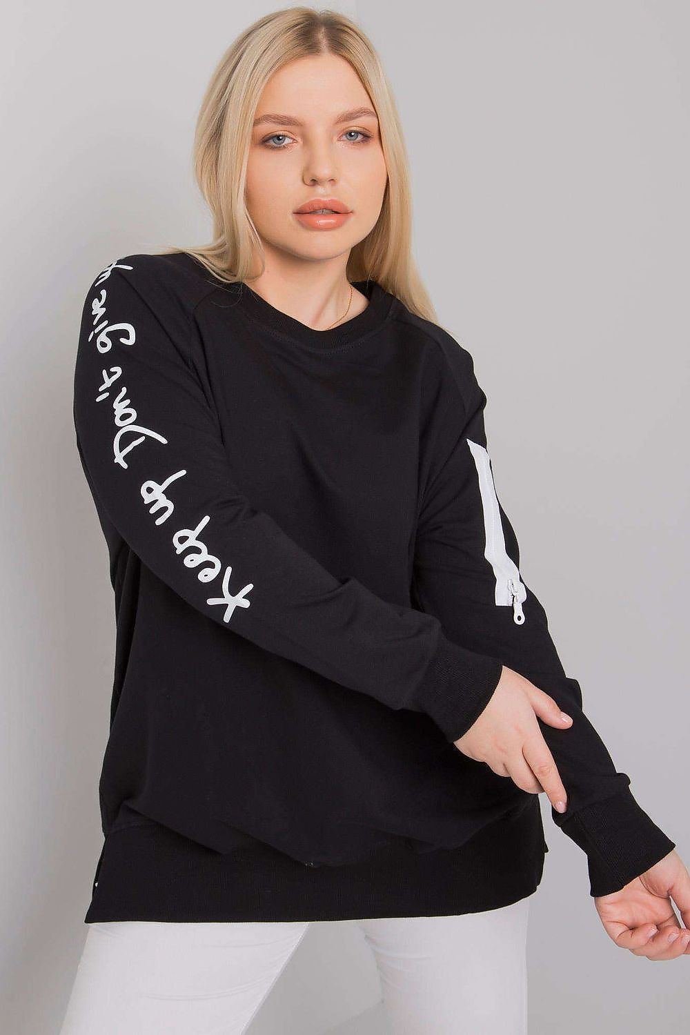  Bluza Damska Model RV-TU-7158.76P Black - Relevance 