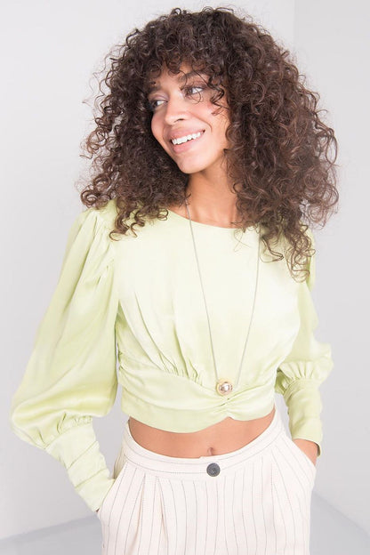   Bluzka Model 15578 Limonka - By Sally Fashion 