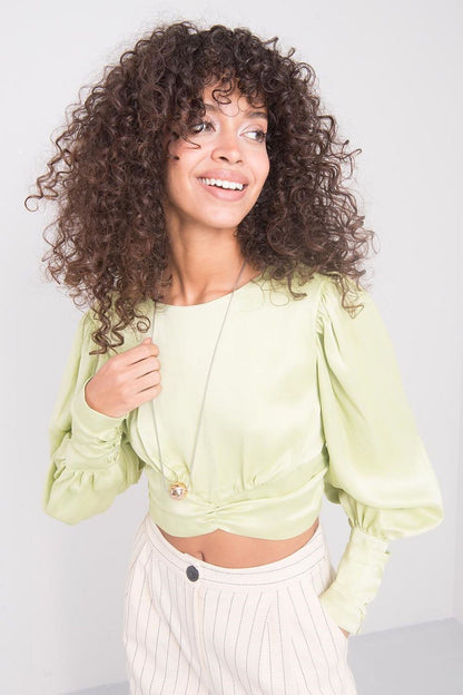   Bluzka Model 15578 Limonka - By Sally Fashion 