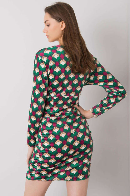  Sukienka Model DHJ-SK-12695.26P Green - Italy Moda 