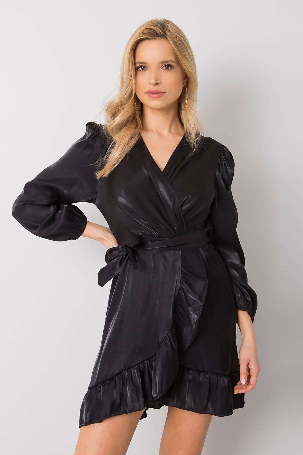  Sukienka Model DHJ-SK-11037.46P Black - Italy Moda 
