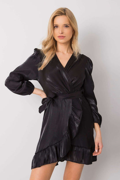  Sukienka Model DHJ-SK-11037.46P Black - Italy Moda 