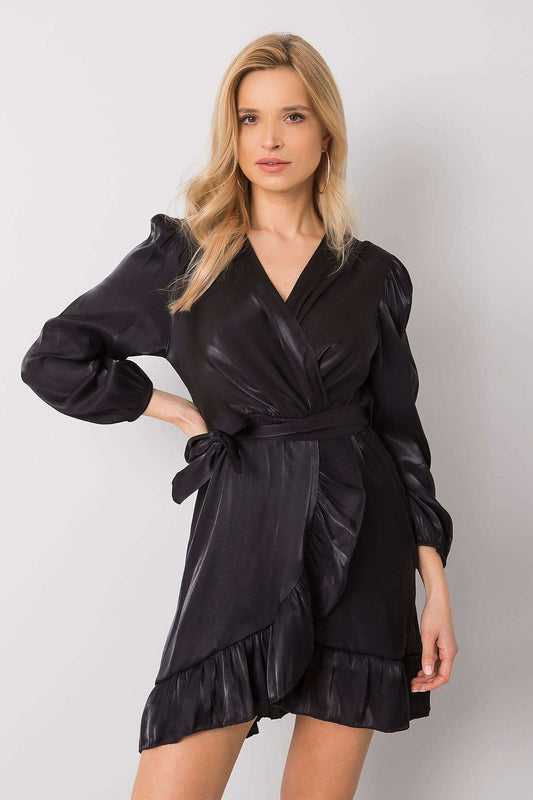  Sukienka Model DHJ-SK-11037.46P Black - Italy Moda 