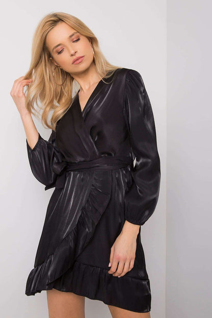 Sukienka Model DHJ-SK-11037.46P Black - Italy Moda 