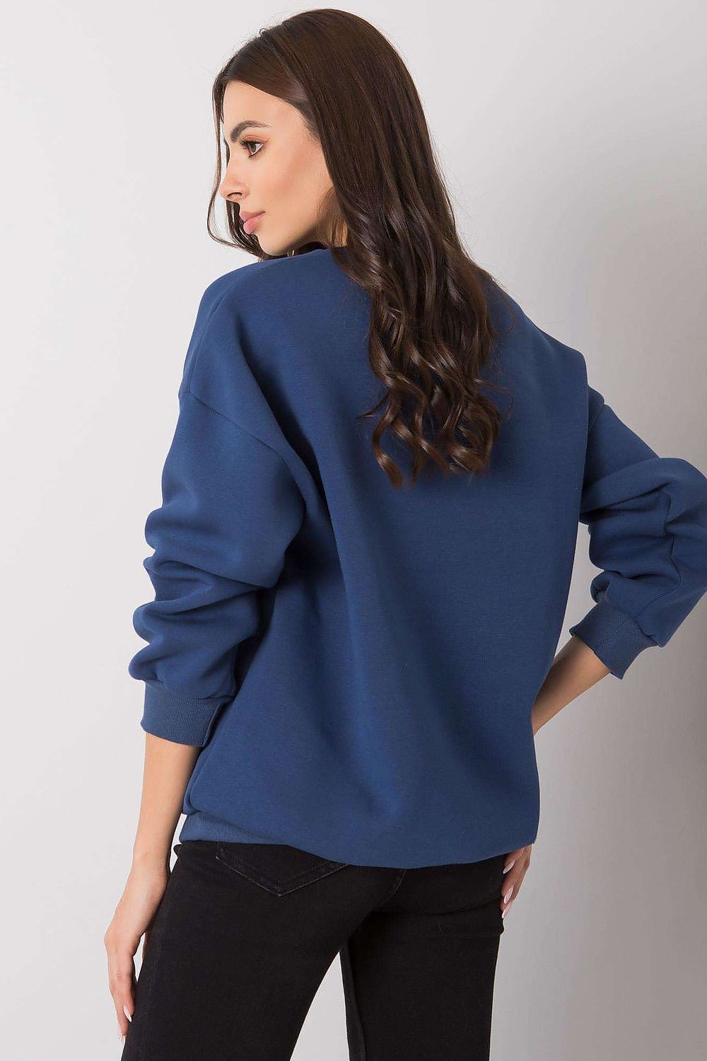   Bluza Damska Model EM-BL-702.46 Navy - Ex Moda 
