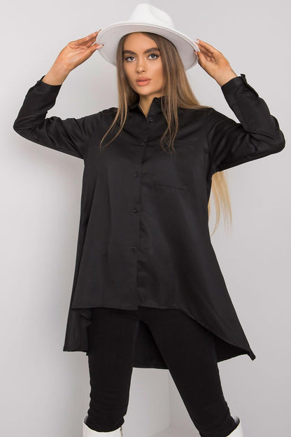   Koszula Damska Model EM-KS-556-1.11 Black - Ex Moda 