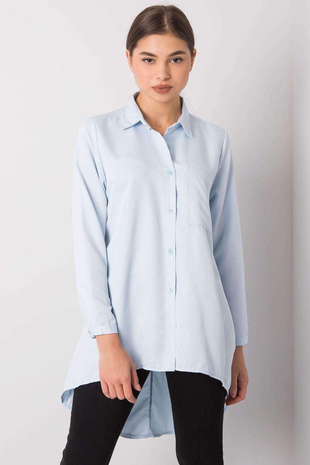   Koszula Damska Model EM-KS-556-1.11 Light Blue - Ex Moda 