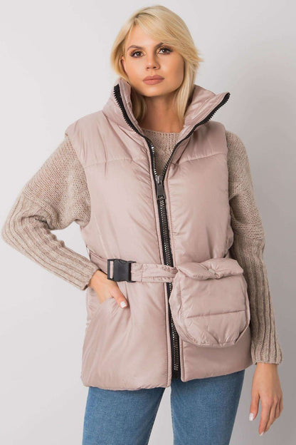   Kamizelka Model EM-KZ-611.40X Beige - Ex Moda 