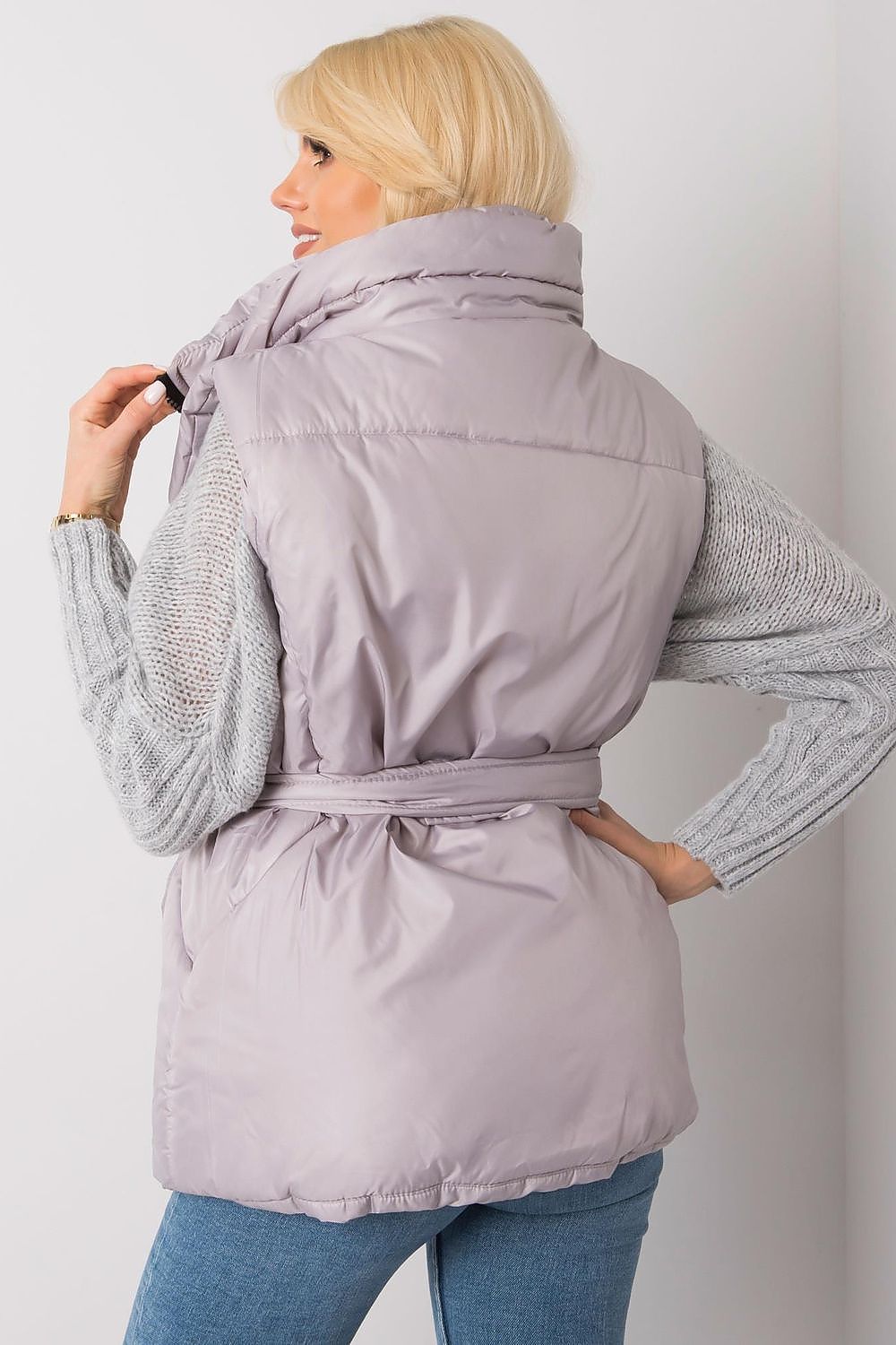   Kamizelka Model EM-KZ-611.40X Grey - Ex Moda 