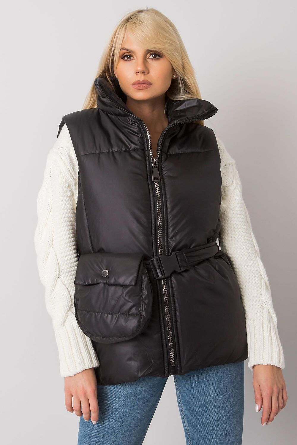   Kamizelka Model EM-KZ-611.40X Black - Ex Moda 