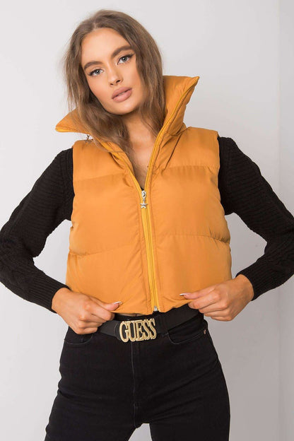   Kamizelka Model EM-KZ-898.30 Dark Yellow - Ex Moda 