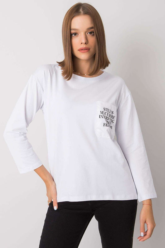   Bluzka Model EM-BZ-612.74P White - Ex Moda 