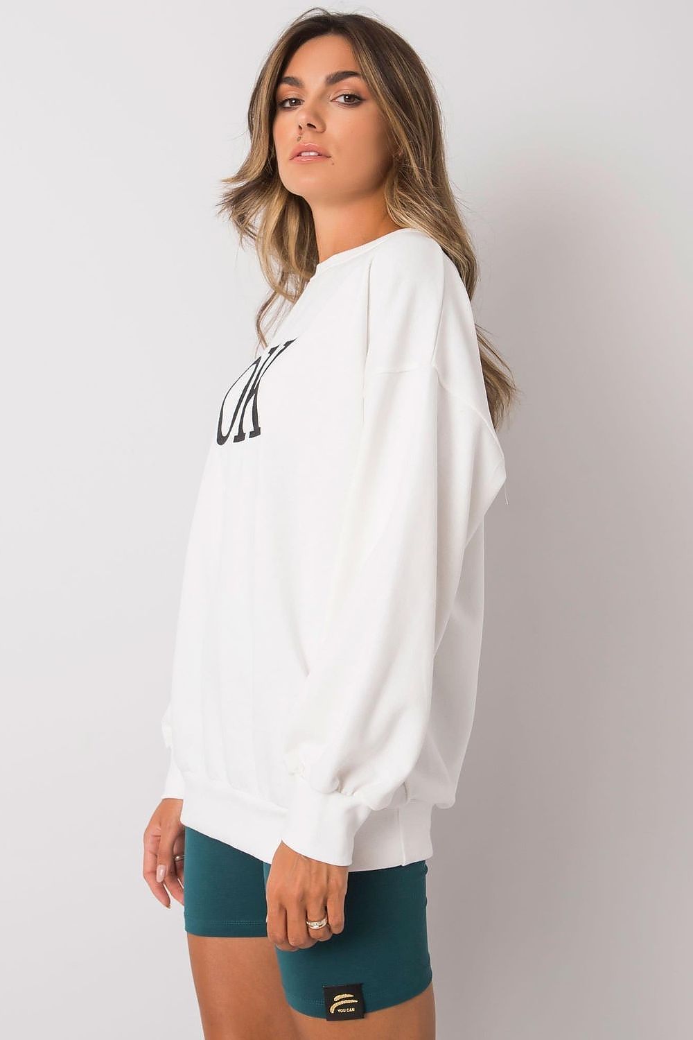   Bluza Damska Model EM-BL-617.49 Ecru - Ex Moda 