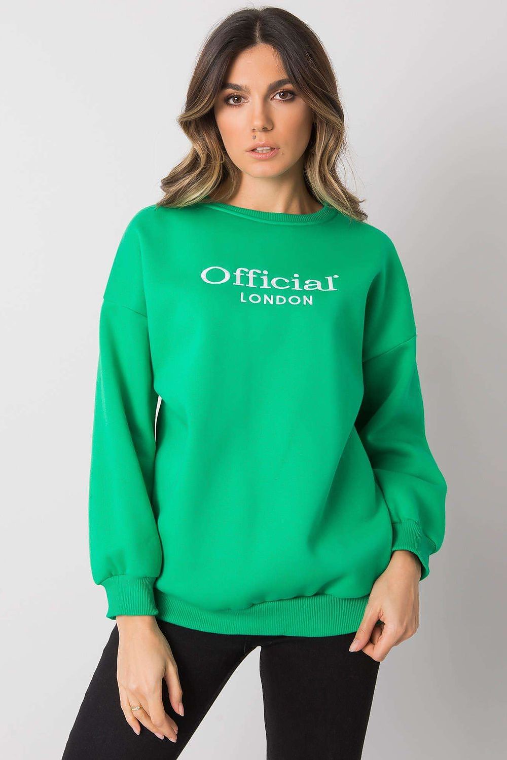   Bluza Damska Model EM-BL-702.46 Green - Ex Moda 
