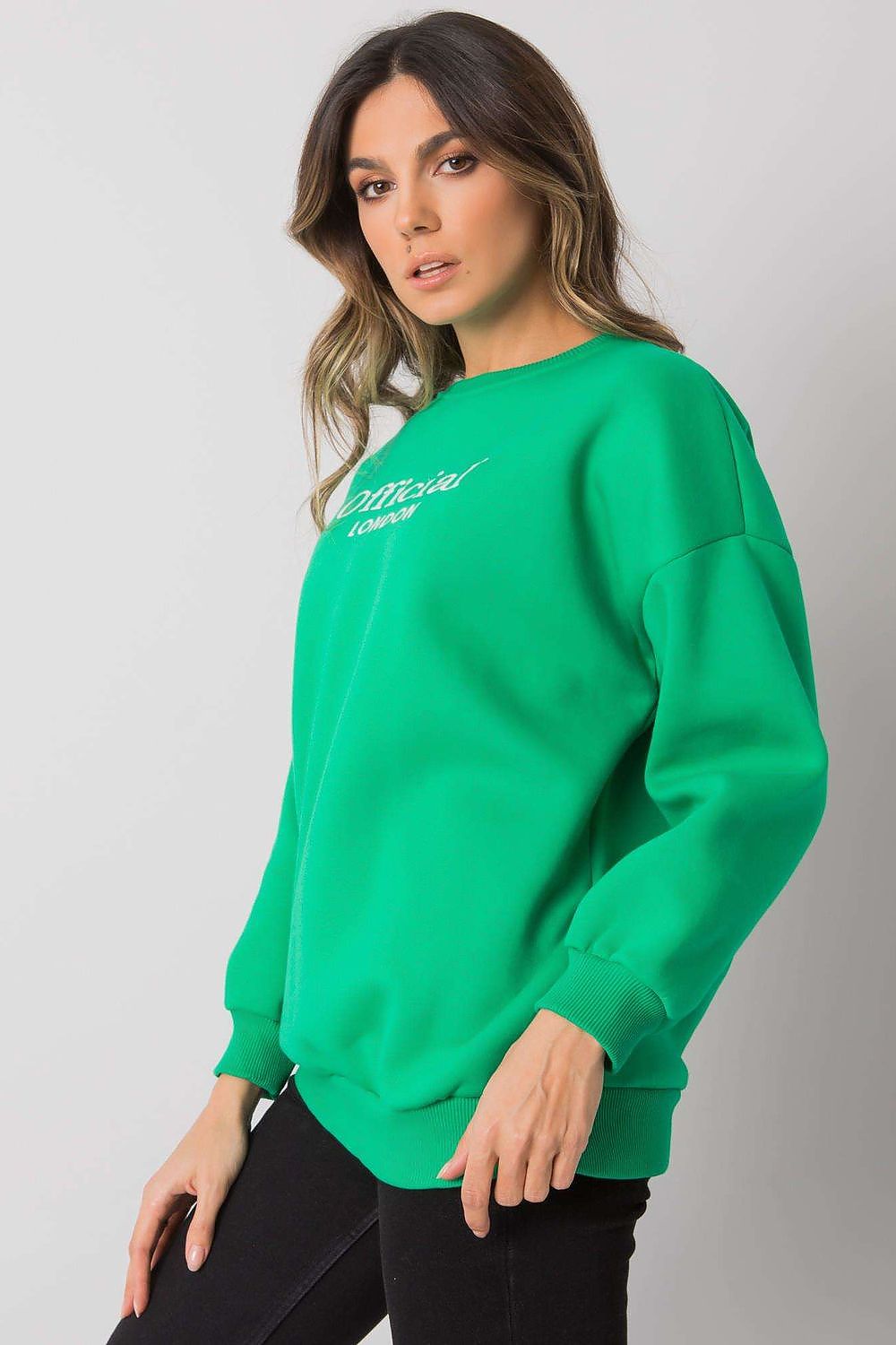   Bluza Damska Model EM-BL-702.46 Green - Ex Moda 
