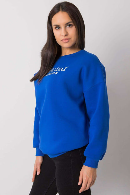   Bluza Damska Model EM-BL-702.46 Dark Blue - Ex Moda 