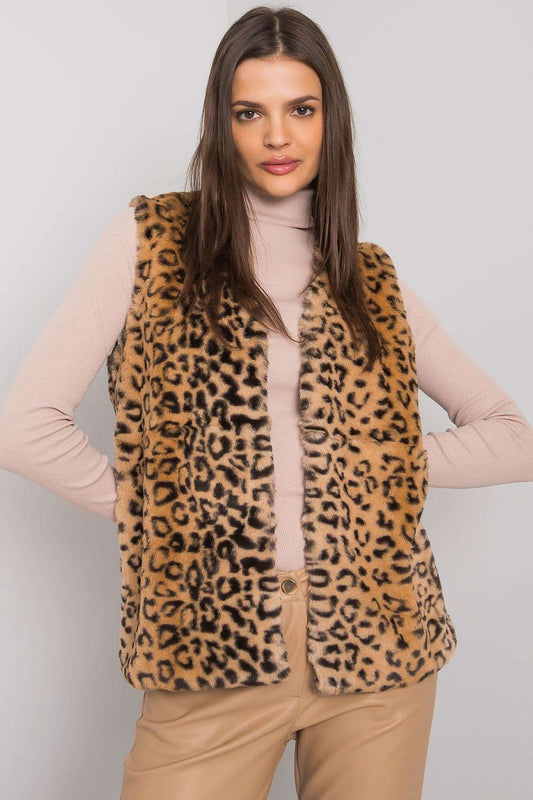   Kamizelka Model YP-KZ-DT-031.23P Beige - Yups 