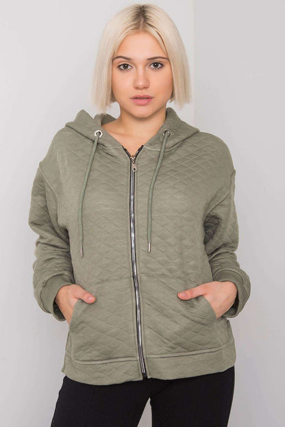   Bluza Damska Model RV-BL-7451.23 Khaki - BFG 