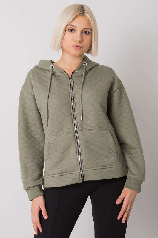   Bluza Damska Model RV-BL-7451.23 Khaki - BFG 