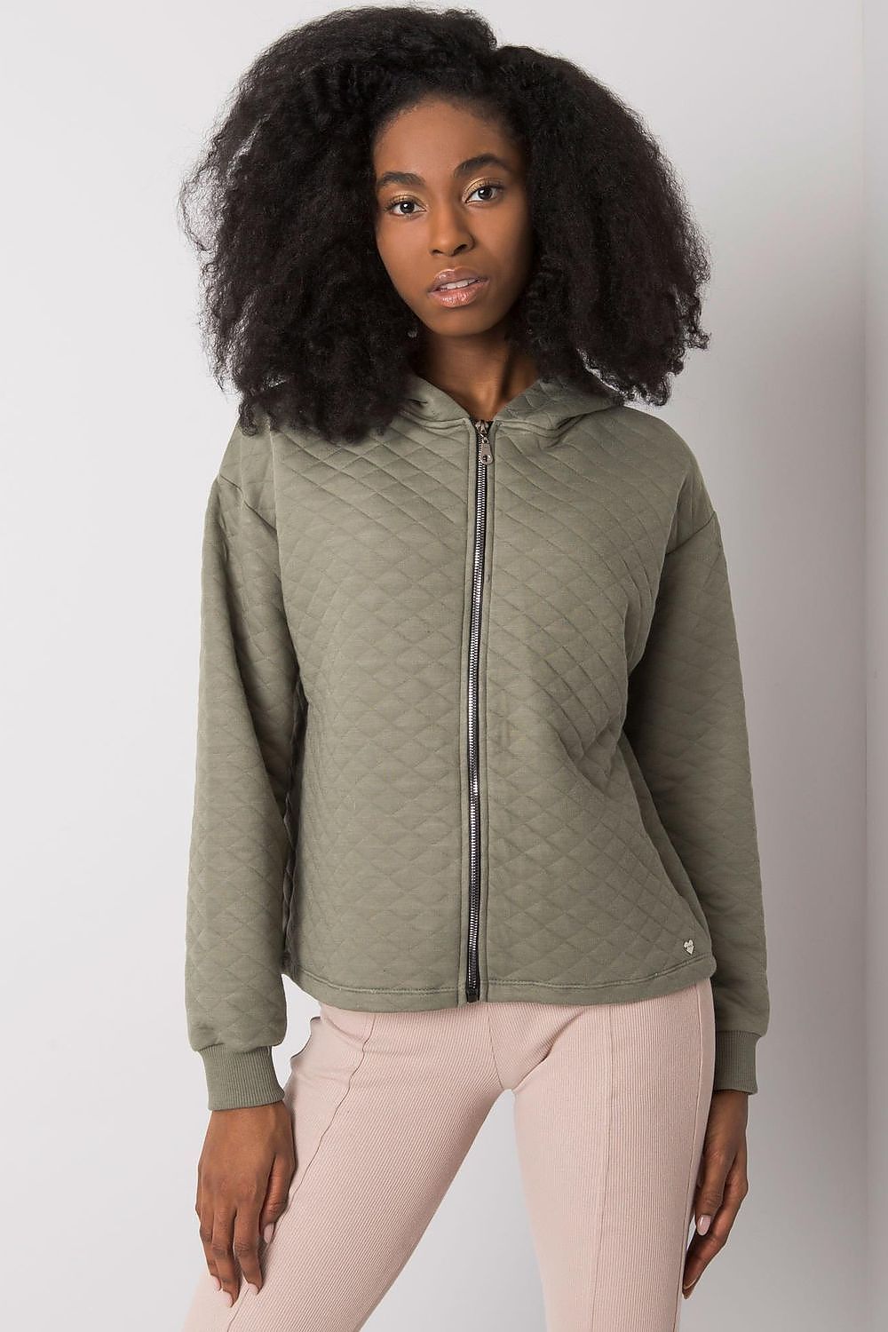   Bluza Damska Model RV-BL-7449.66 Khaki - BFG 