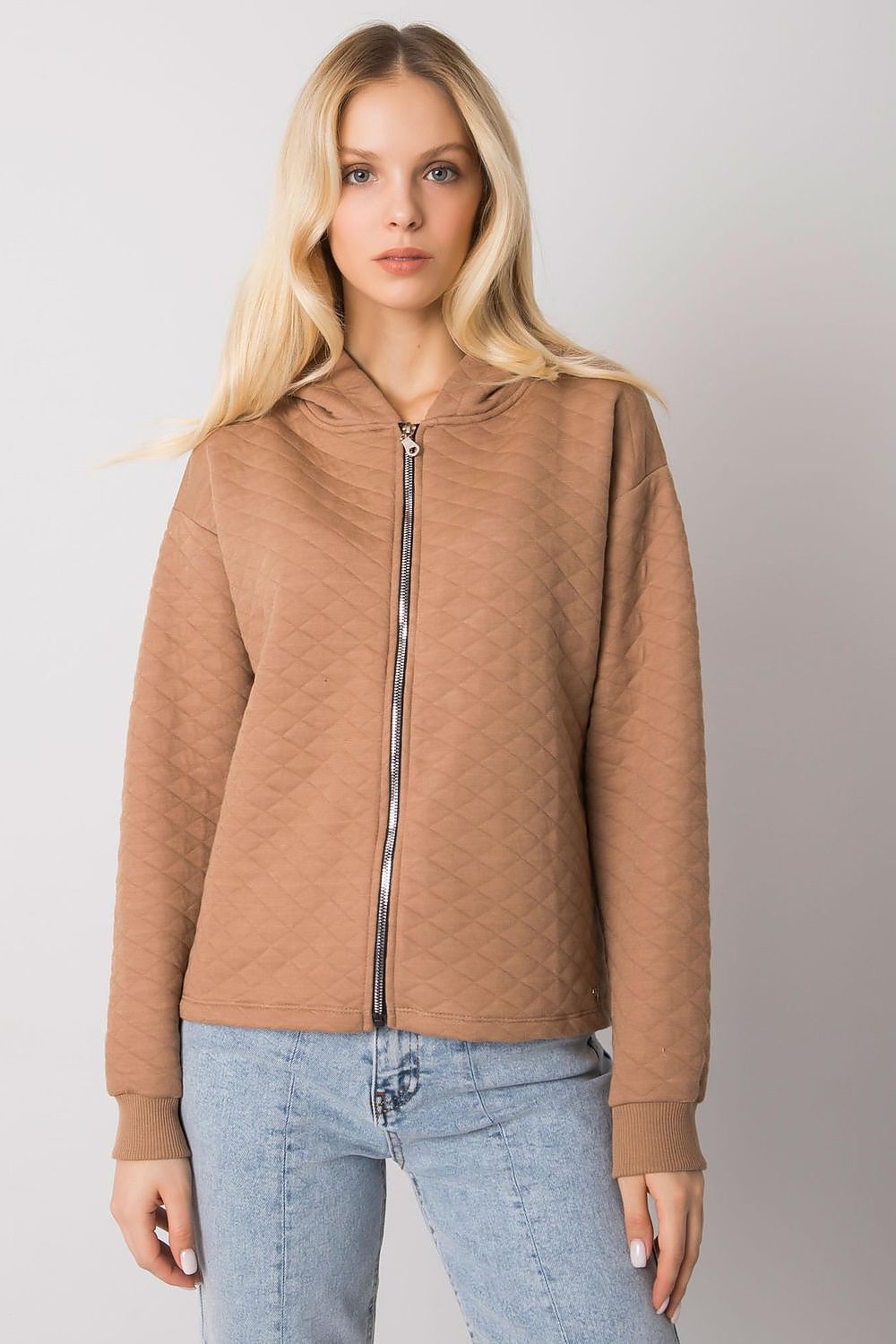   Bluza Damska Model RV-BL-7449.66 Camel - BFG 