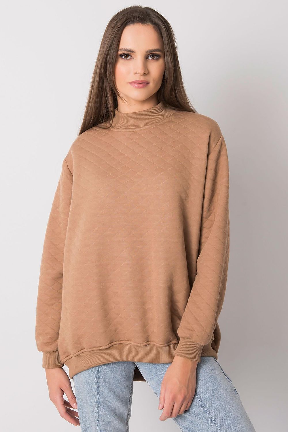   Bluza Damska Model RV-BL-7447.29 Camel - BFG 