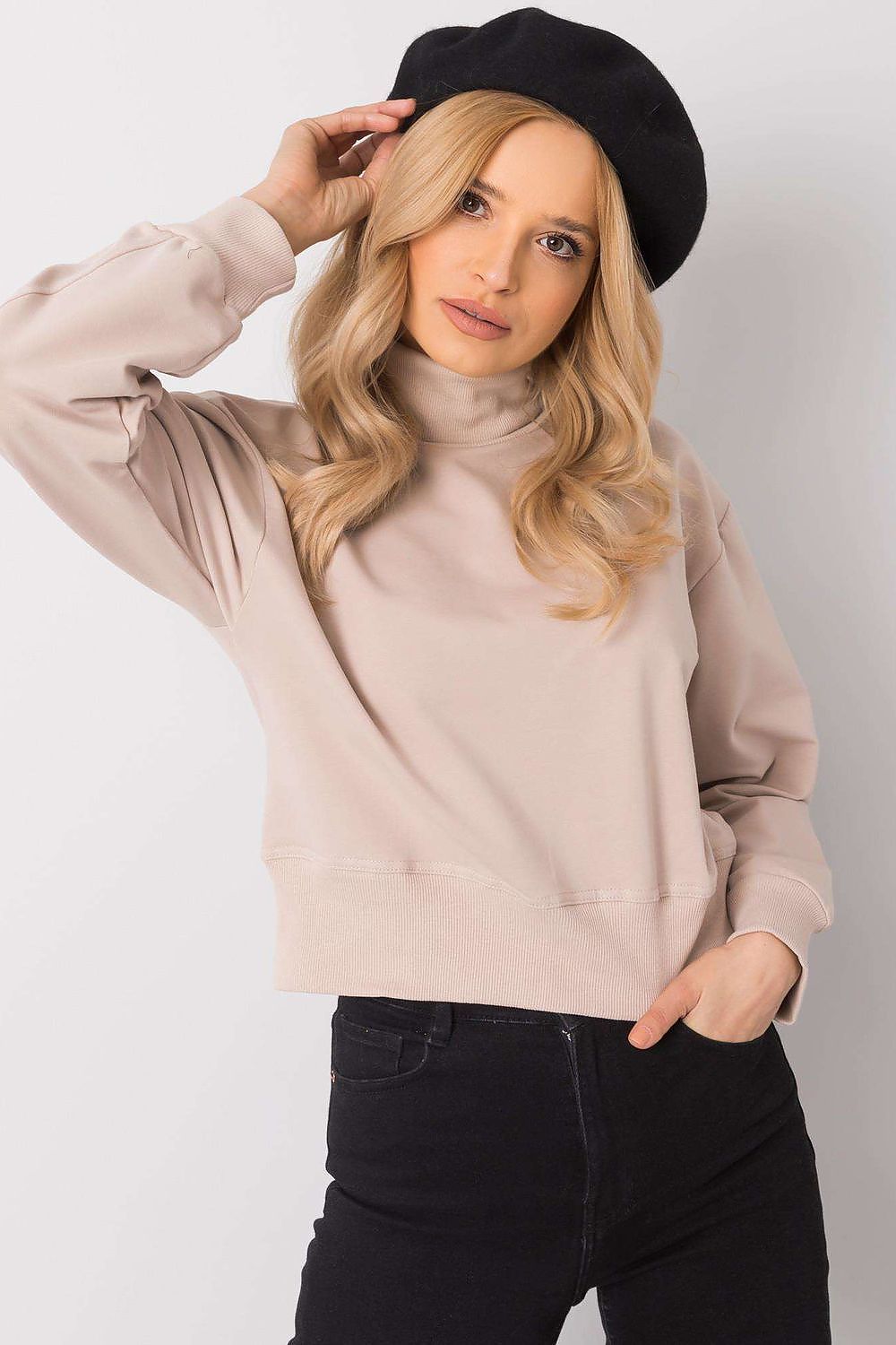  Bluza Damska Model RV-BL-6263.86P Beige - BFG 