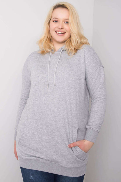   Bluza Damska Model RV-BL-6338.19X Grey - BFG 